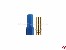 Stecksystem Goldkontakt  XT150-Buchse blau