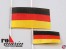Flaggensatz Deutschland 25x40mm und 15x30mm