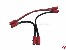 Seriell-Kabel G3,5-Buchse auf 2x G3,5-Stecker
