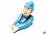 Pilotenpuppe Charly 110x80mm 1:4 blau