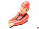 Pilotenpuppe Charly 110x80mm 1:4 rot