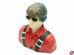 Pilotenpuppe Bernd 95x88mm 1:6