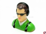 Pilotenpuppe Rick 71x66mm 1:6