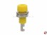 Miniaturbuchse 2mm 10A gelb