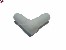 PVC Schlauchverbinder 16mm L-Form POM