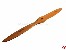 2-Blatt Holz-Luftschraube Menz 16x6"