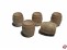 Fass aus Holz hell 16mm