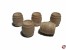 Fass aus Holz hell 16mm