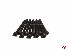 Zylinderkopf-Gewindeschrauben Inbus M2,5x25mm Stahl schwarz DIN 912