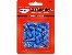 Sto�nadeln verchromt 32x1,1mm blau