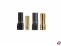 Stecksystem Goldkontakt XT150-Stecker/Buchse schwarz