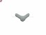 PVC Schlauchverbinder 6mm L-Form POM