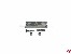 2-Blatt Alu-Mittelst�ck 42mm -5� f�r 8mm Blattaufnahme