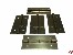Scharnier 15x30mm Messing