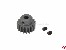 Mororritzel 18 Z�hne Modul 1 Stahl 1:8