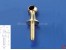 Handlaufst�tzen Messing M2x6mm, Bohrung 2mm