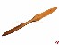 2-Blatt Holz-Luftschraube Menz 16x12"