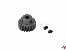 Mororritzel 19 Z�hne Modul 1 Stahl 1:8