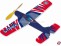 Gummimotormodell Strike Spannweite 250x220mm