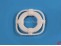 Rettungsring aus PVC einfarbig weiss 24x24mm