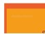PVC Klebefolie transparent orange 194x320x0,1mm
