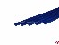 Plastik Halbrohr blau 8/6x328mm