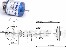 Elektromotor Blue RM-530 TRQ 6-9V, Wellendurchmesser 3,2mm