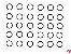 Distanzscheiben-Satz 6mm 0,1-0,3mm (3x10St�ck)