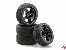 SC-R�der-Satz 6S Style W-Speichen schwarz 1:10