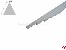 Dreikant-Plastikprofil 60� 1000mm (328mm)