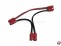Seriell-Kabel G3,5-Buchse auf 2x G3,5-Stecker