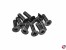 Senkkopf-Gewindeschrauben 3x10mm schwarz