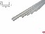 U-Profil Plastik 1000mm (328mm)
