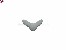 PVC Schlauchverbinder 6mm L-Form POM
