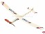Segelflugmodell Boogie mit Gummimotor Spannweite 950mm