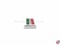 Flagge Italien aus Seide 20x30mm