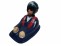 Kunststoff-Sportpilot sitzend blau 125x103mm 1:5