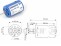 Elektromotor Blue RM-430 6-15V, Wellendurchmesser 2,3mm
