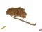 Ankerkette Messing, gold 1,5x2x0,4mm