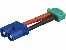 Adapterkabel EC3-Stecker auf MPX-Buchse M6