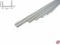 U-Profil Plastik 1000mm (328mm)