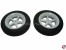 Rad f�r Ultraleicht-Modelle grau Rad-� 63mm, Achsen-� 2,6mm 5g