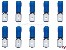 Flachstecker Isoliert 0,8x4,8mm blau 1,5-2,5mm�