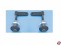 Ruderhorn einstellbar 30mm 40 - 61er Klasse