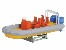 Schlauchboot Zodiac 160x50x60mm 1:50 Bausatz