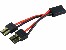 Parallel-Kabel Traxxas-Buchse auf 2x Traxxas-Stecker