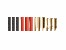Stecksystem Goldkontakt Stecker/Buchse 4mm mit Schrumpfschlauch