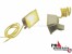 Halogen Deckstrahler 14x10mm mit Mikrobirne 6V/100mA