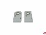 T�r aus PVC rechts weiss 19x10mm mit Bullauge