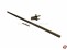 Flaggenstock Messing 90mm mit Einstecksockel